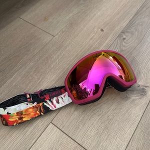 Women's Giro Millie Goggles 2023 - Flower Data Mosh​/Vivid Pink
